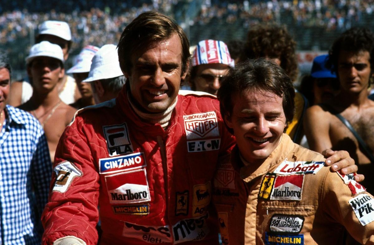 En 1978, su coequiper en Ferrari fue el joven canadiense Gilles Villeneuve, con quien entablaría una muy estrecha amistad. El norteamericano se consagraría subcampeón en la temporada 1979 y, el sábado 8 de mayo de 1982, perdería la vida durante la clasificación para el GP de Bélgica, en Zolder. En 1978, su coequiper en Ferrari fue el joven canadiense Gilles Villeneuve, con quien entablaría una muy estrecha amistad. El norteamericano se consagraría subcampeón en la temporada 1979 y, el sábado 8 de mayo de 1982, perdería la vida durante la clasificación para el GP de Bélgica, en Zolder.