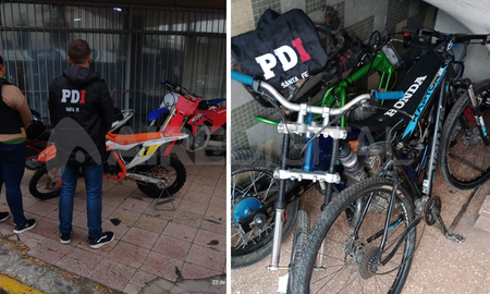 Robo de motos en Santa Fe: desarticularon una banda de venta de autopartes Robo de motos en Santa Fe: desarticularon una banda de venta de autopartes