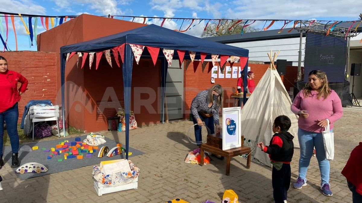 El nuevo espacio quedó habilitado para el encuentro intergeneracional, la formación y la recreación.