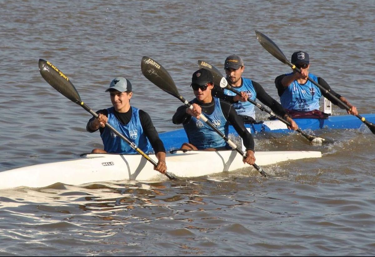 Se disputó la quinta fecha del Campeonato Santafesino de Canotaje en el Club Náutico Azopardo