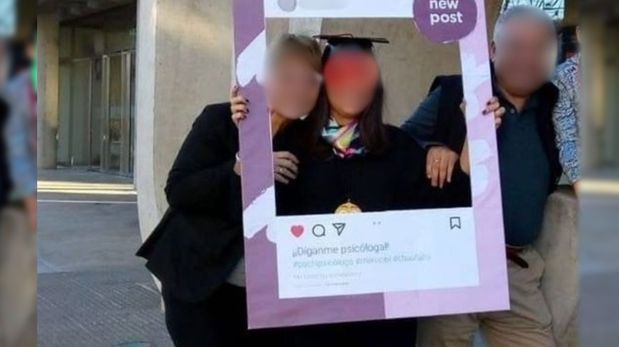 La mujer simuló recibirse en la facultad de Psicología en Santa Fe en 2019.