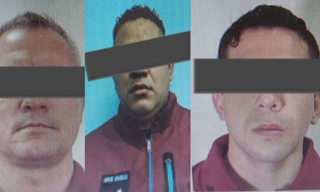 Los tres policías porteños acusados de asesinar a Lucas González. Los tres policías porteños acusados de asesinar a Lucas González.