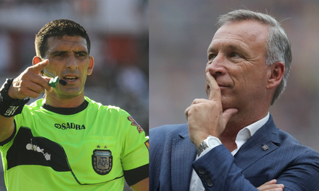 grave acusacion del arbitro de boca-talleres contra el presidente de la t, andres fassi: entro con un arma grave acusacion del arbitro de boca-talleres contra el presidente de la t, andres fassi: entro con un arma