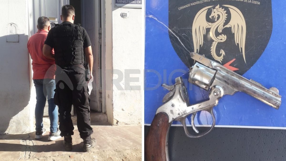 San José del Rincón: trasladado por intentar sacar bajo amenaza de arma de fuego a una mujer de su casa