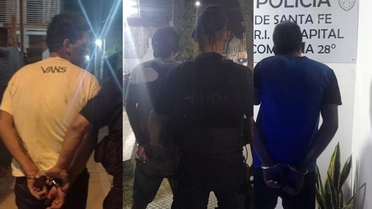 Tres hombres detenidos por tres intentos de robo