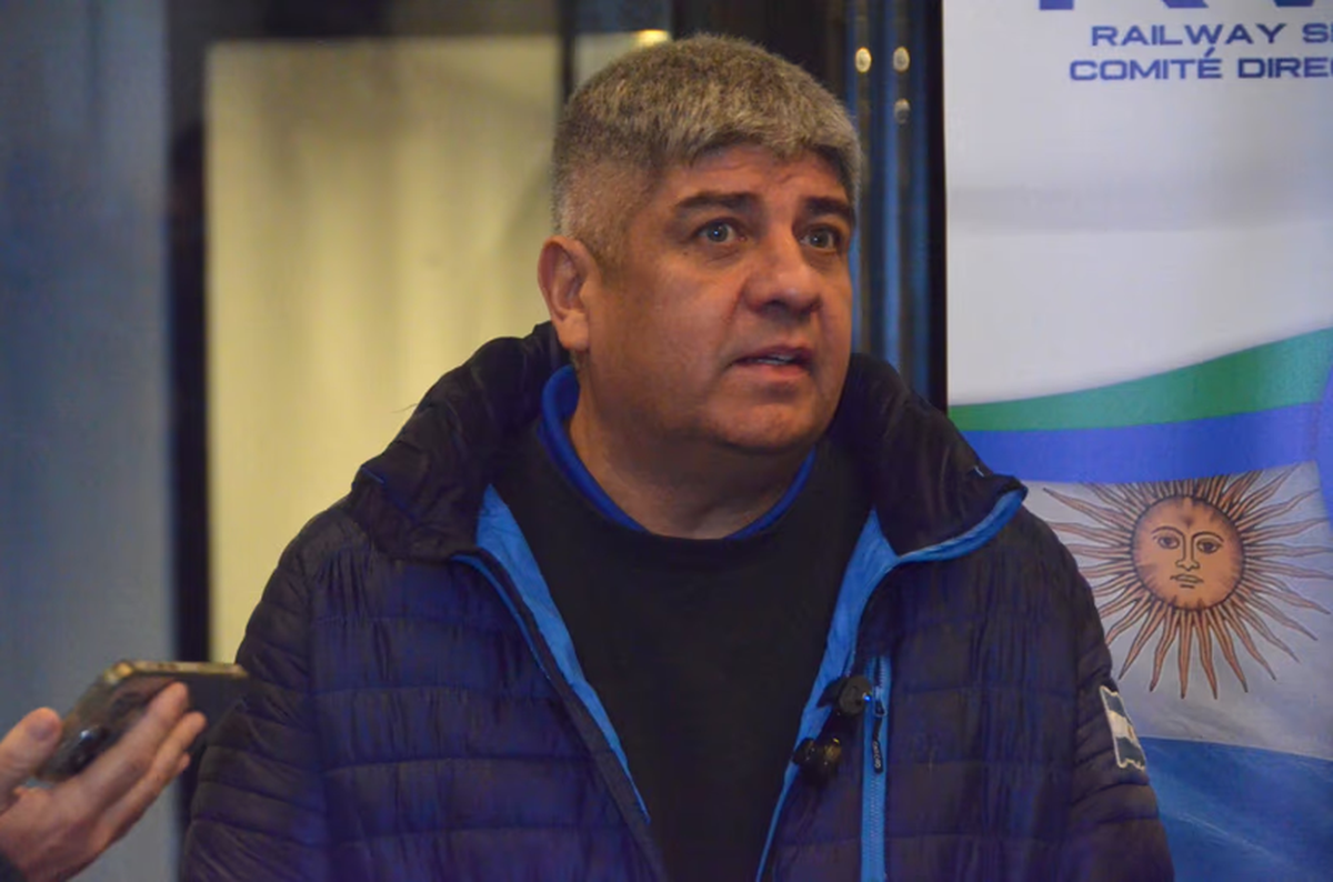Pablo Moyano durante el encuentro de la ITF.