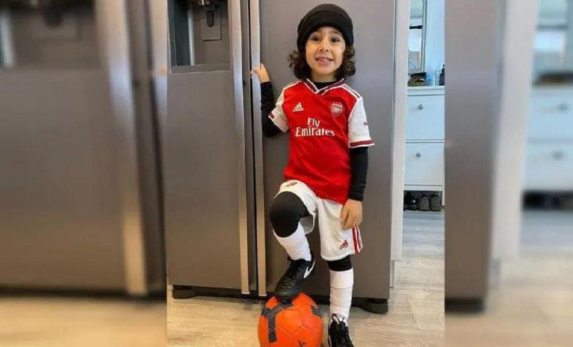 Tiene 4 años y ya fue contratado por un club inglés: lo comparan con Messi