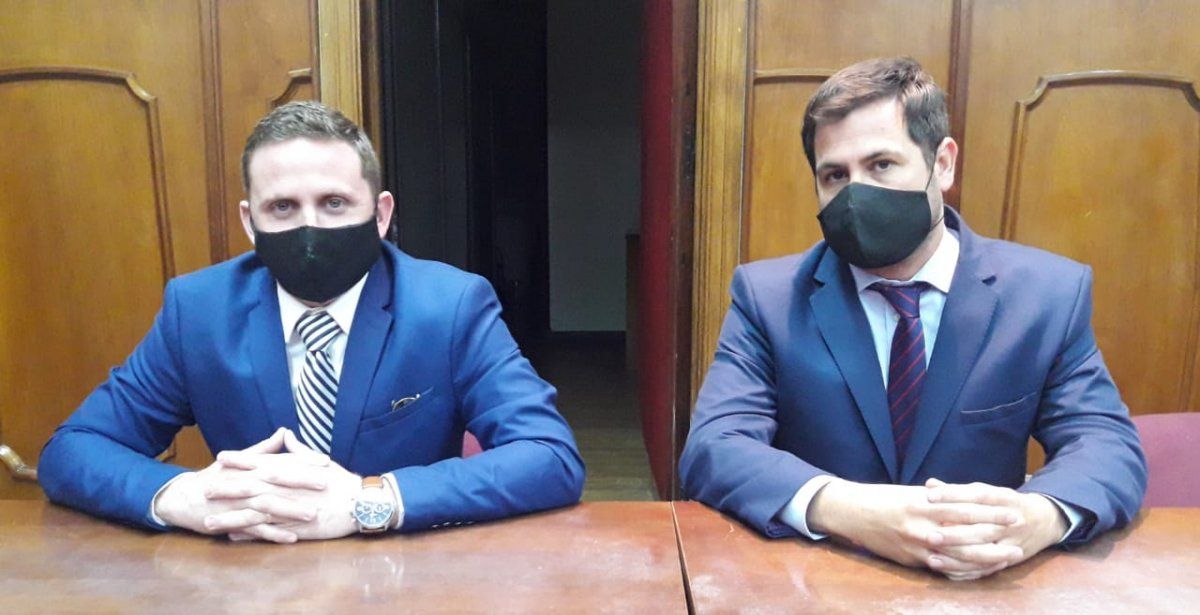 Roberto Olcese y Guillermo Persello, fiscales