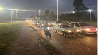 Un choque en cadena en el ingreso a Santo Tomé generó grandes demoras en el tránsito