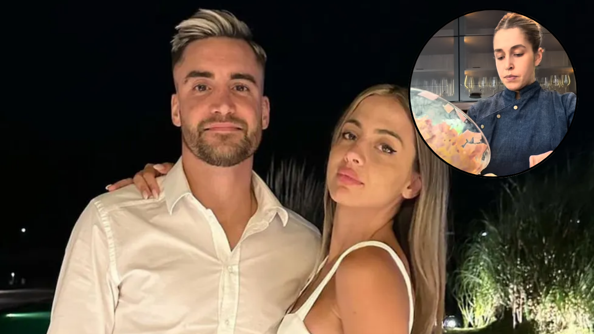 El menú completo que preparó la chef privada a Nico Tagliafico y Caro Calvagni.