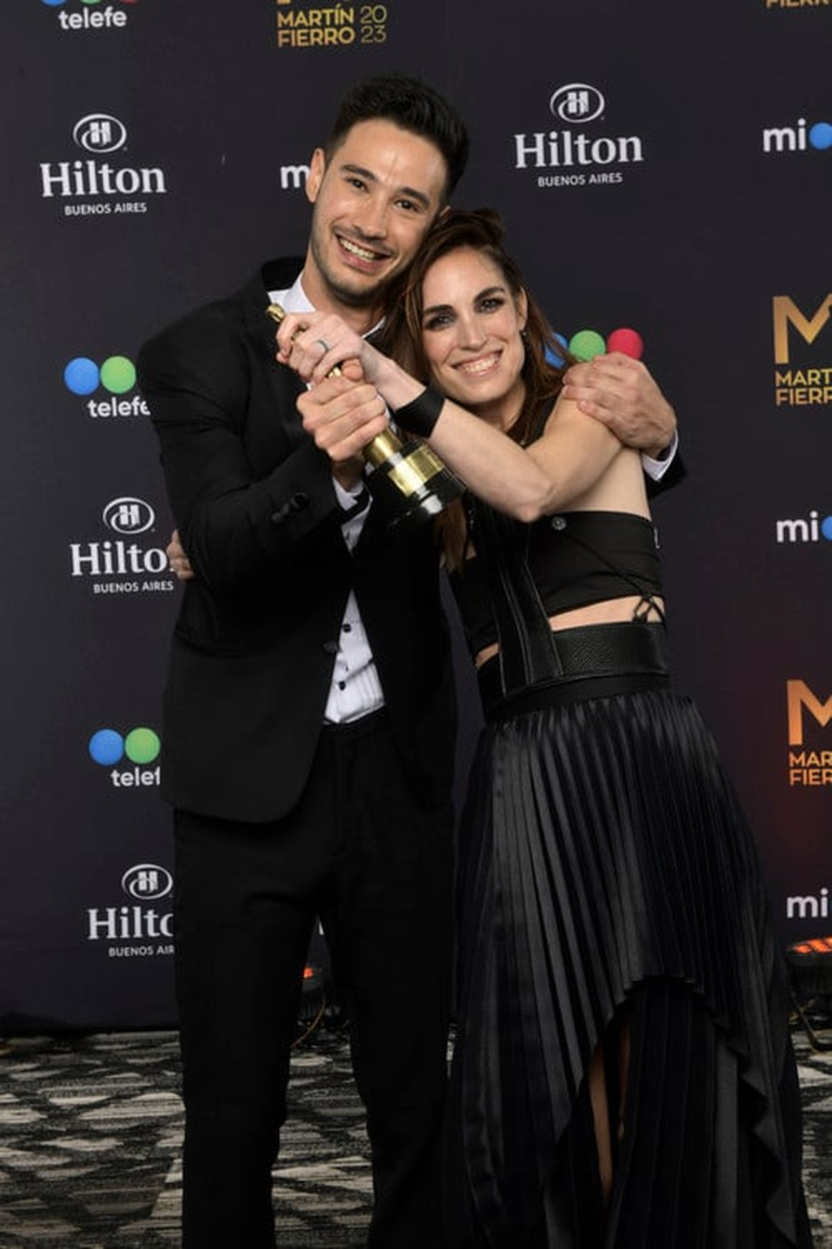 Agustín Neglia recibió su primer Martín Fierro.