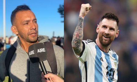 Un fanático de Messi llegó tarde al trabajo por conocer a Lionel Un fanático de Messi llegó tarde al trabajo por conocer a Lionel
