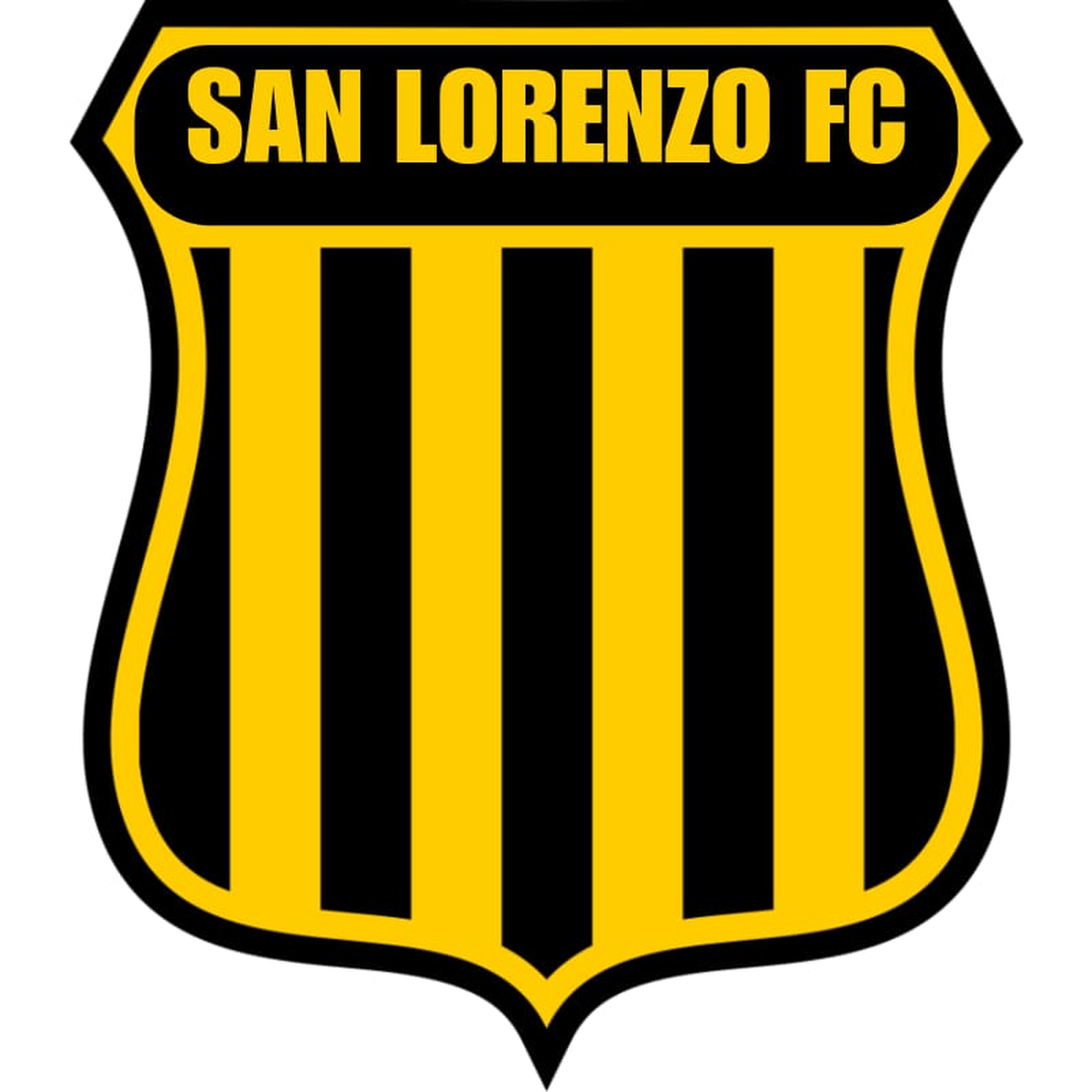 El escudo del club San Lorenzo FC. El escudo del club San Lorenzo FC.