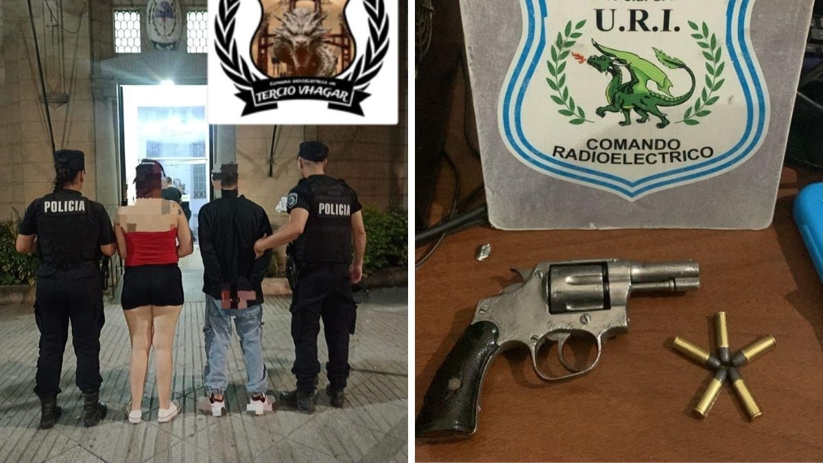 Detuvieron a dos personas en barrio Fomento 9 de Julio