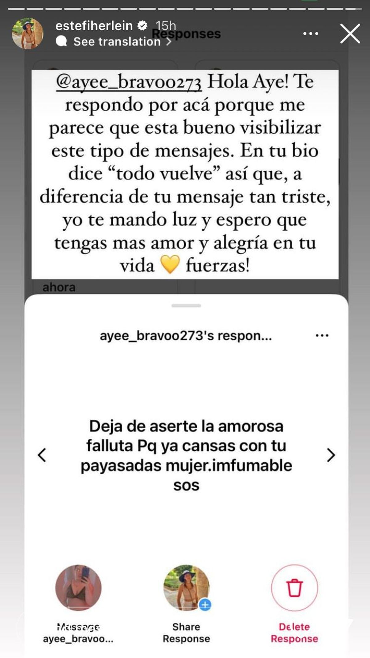 La participante de MasterChef no se quedó callada. La participante de MasterChef no se quedó callada.