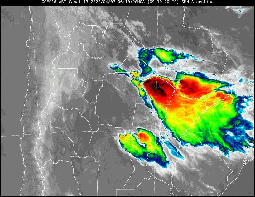 Imágenes satelitales.