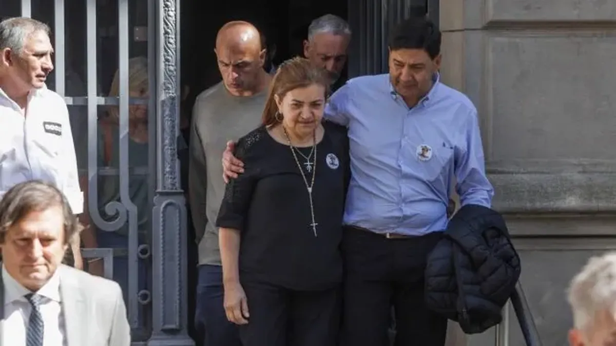 Graciela, la mamá de Fernando Báez Sosa, usa siempre la misma ropa en el juicio.