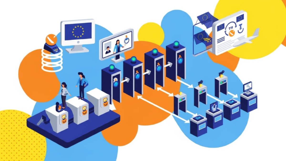EES y ETIAS son sistemas complementarios para el control fronterizo europeo, pero el EES, que incluye huellas y foto, se implementa primero en octubre.