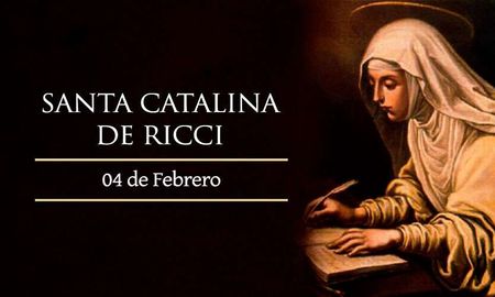 4 de febrero: la Iglesia celebra a Santa Catalina de Ricci, Virgen