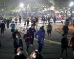 Los Runners coparon los bosques de Palermo y dieron la nota en el primer dia de salidas de esparcimiento habilitadas en Capital Federal.