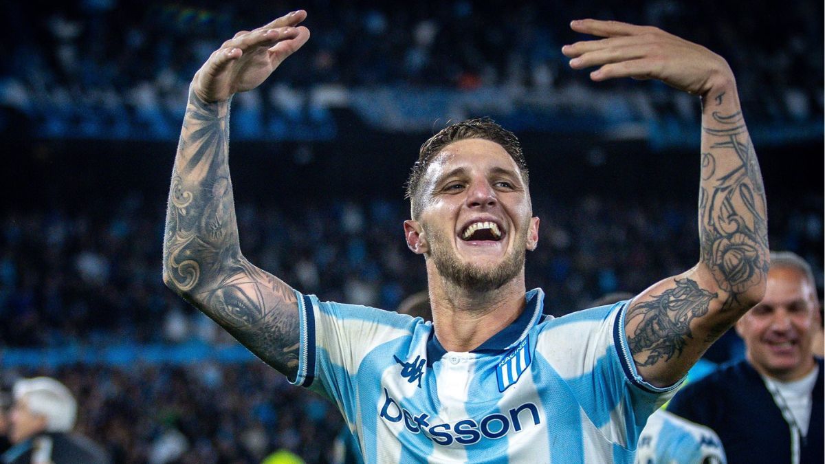 Franco Pardo fue el héroe de Racing ante Peñarol: gol agónico y clasificación a los cuartos de la Copa Libertadores.