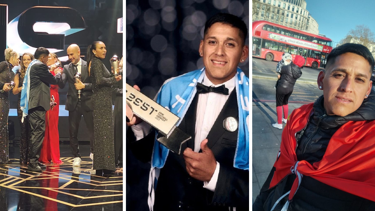Las estrellas del fútbol que conoció el hincha de Colón en los premios The Best. Las estrellas del fútbol que conoció el hincha de Colón en los premios The Best.
