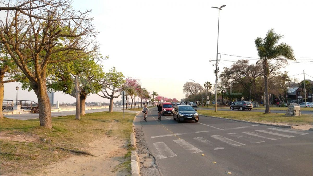 La Municipalidad licitará sendas manda peatón en la Costanera Oeste.