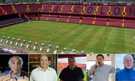 Ricardo Magdalena, Carlos Trod, Ricardo Luciani, Gustavo Abraham y José Alonso, los candidatos en Colón. Ricardo Magdalena, Carlos Trod, Ricardo Luciani, Gustavo Abraham y José Alonso, los candidatos en Colón.