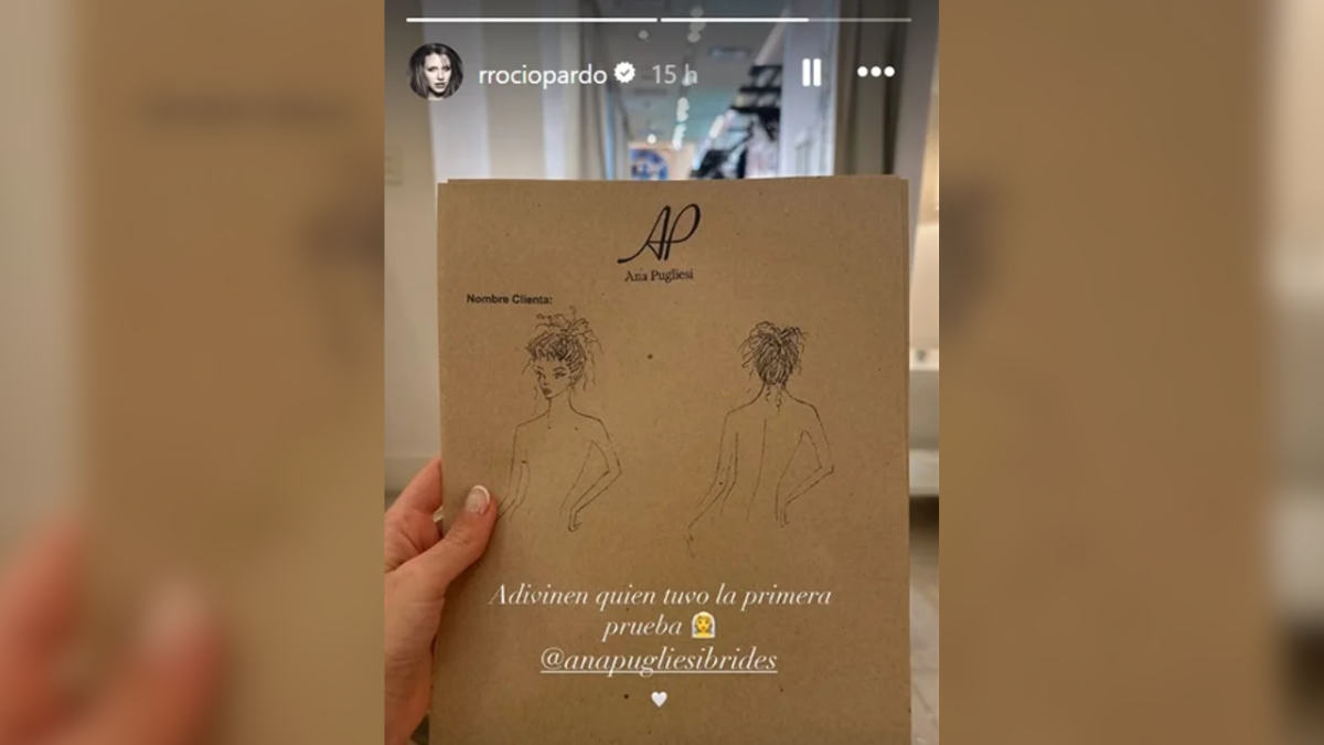 La invitación al casamiento de Nicolás Cabré y Rocío Pardo. La invitación al casamiento de Nicolás Cabré y Rocío Pardo.