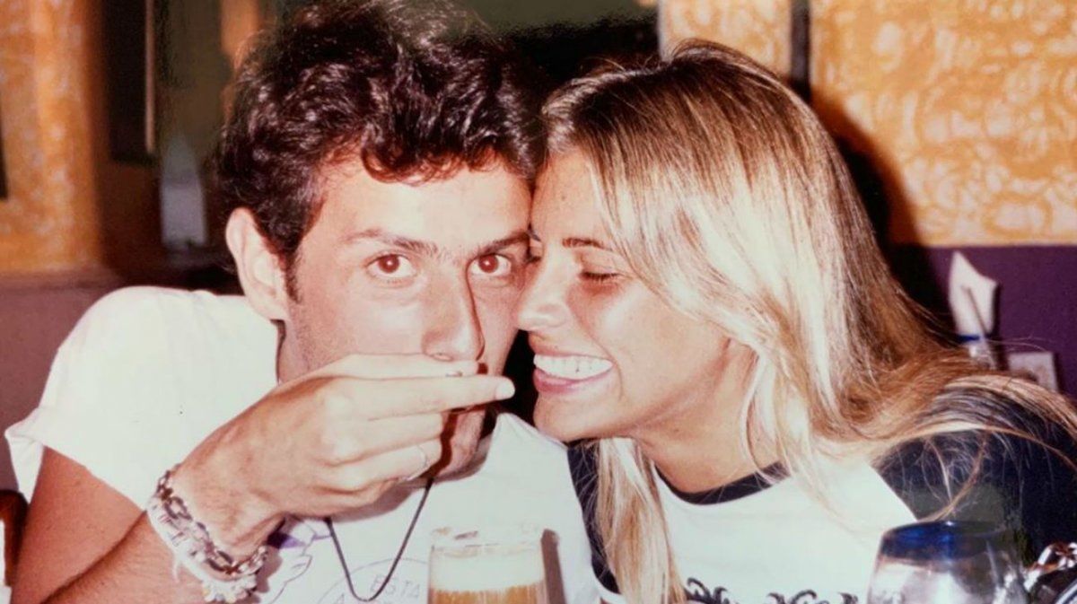 Coti Sorokin y Valeria Larrarte en su juventud. 