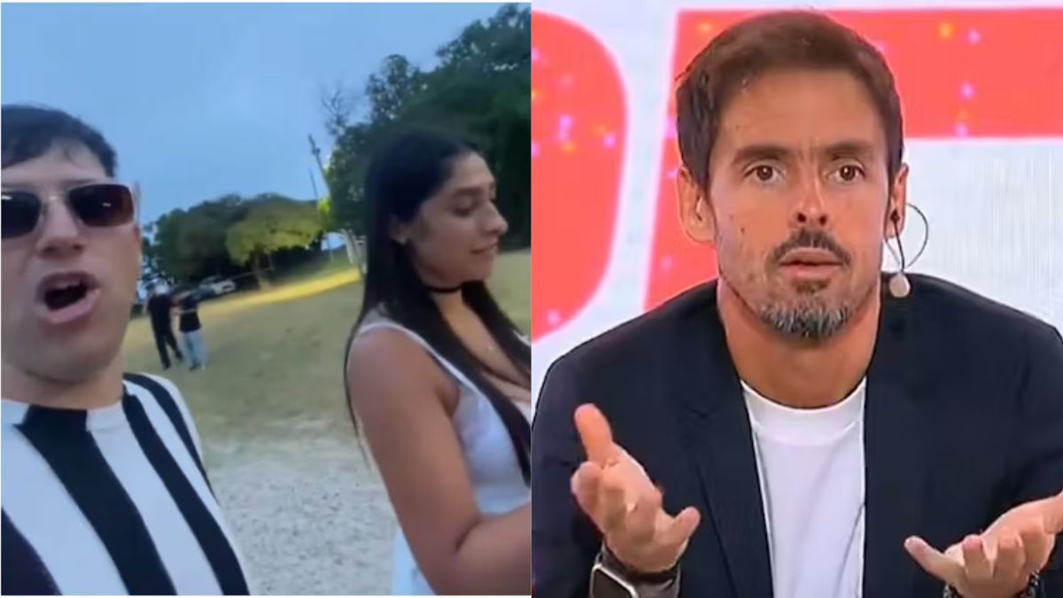La invitó a salir y terminó imitando un relato de Mariano Closs en un Boca–River