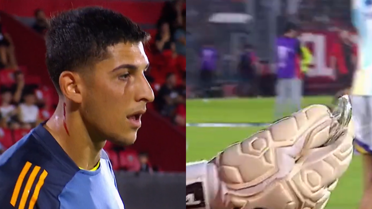 Violencia en Rosario: se demoró el partido de Newells porque agredieron a un jugador de Boca con un vidrio