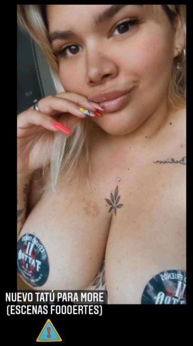 More Rial aprovechó para mostrarse en Instagram.