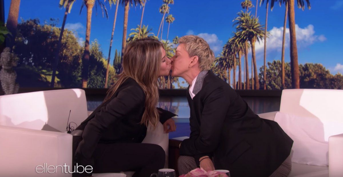 Jennifer Aniston y Ellen DeGeneres chaparon fuerte