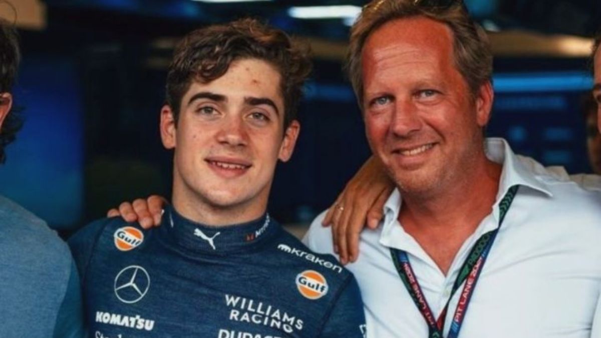 &nbsp;Jamie Campbell-Walter es el mánager de Franco Colapinto