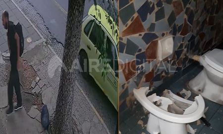 El ladrón quedó registrado por las cámaras de seguridad El ladrón quedó registrado por las cámaras de seguridad