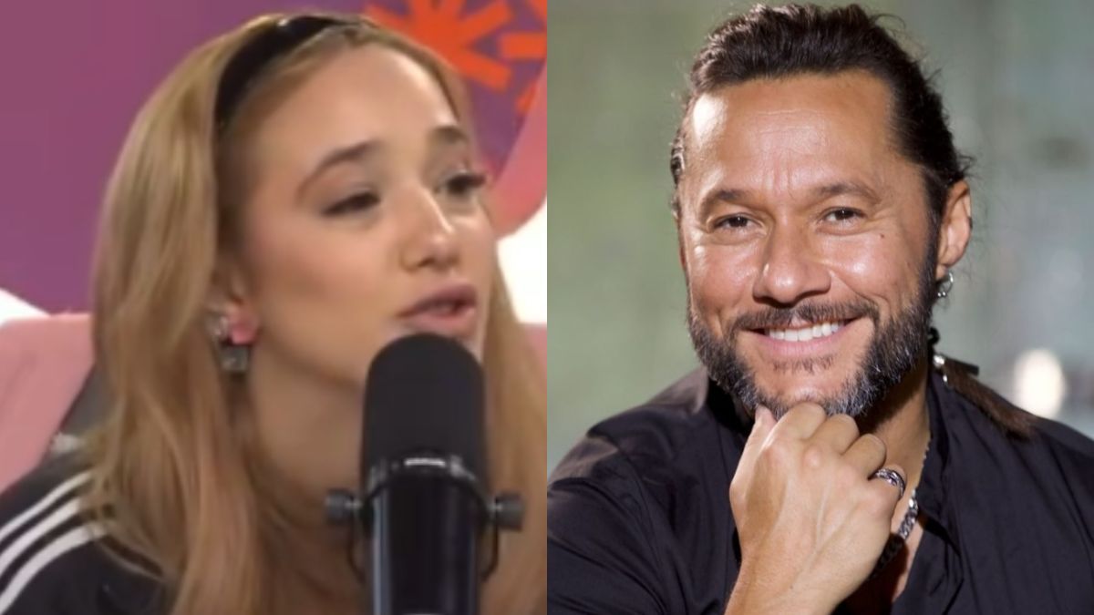 Ángela Torres recordó entre risas cómo eligió el apellido artístico inspirado en su abuela.