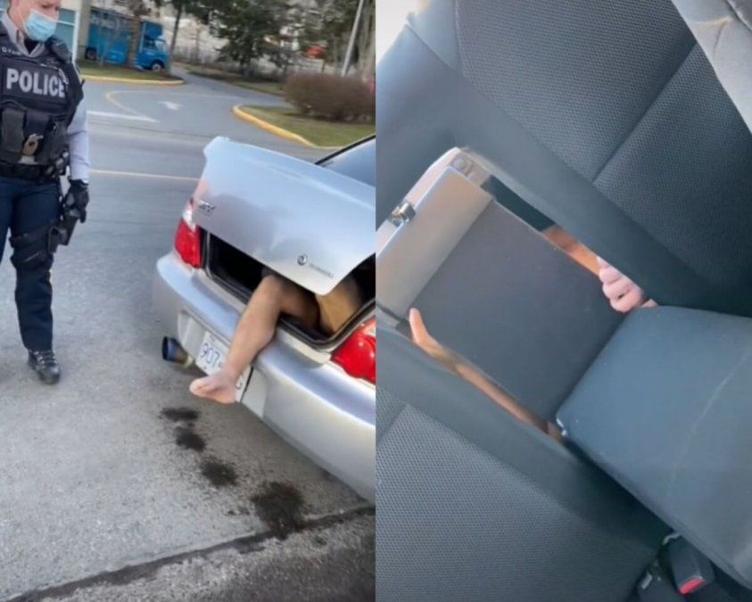 Mujer aterrorizada: encontré a un hombre desnudo en el baúl de mi auto y vivió allí 3 días