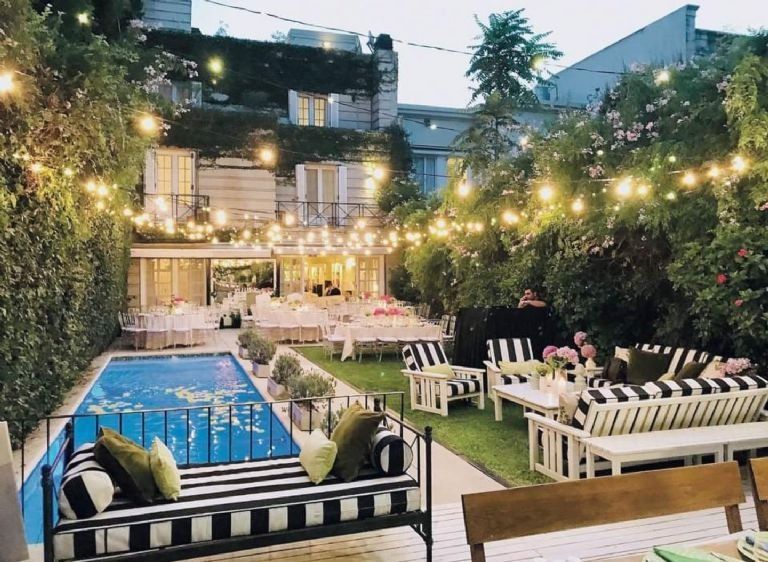 DE LUJO: LAS FIESTAS DE LA CONDUCTORA EN SU HOGAR