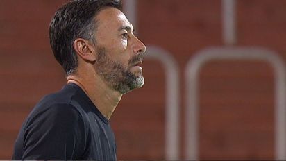 ¡No lo puede creer el Kily! Unión tuvo la más clara del partido, pero falló en la definición