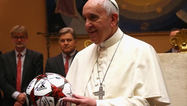 El Papa lamentó los episodios de violencia en el fútbol
