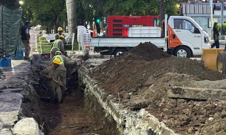 El conducto intervenido tiene más de 50 años de antigüedad y se extiende a lo largo de aproximadamente 3.200 metros. El conducto intervenido tiene más de 50 años de antigüedad y se extiende a lo largo de aproximadamente 3.200 metros.