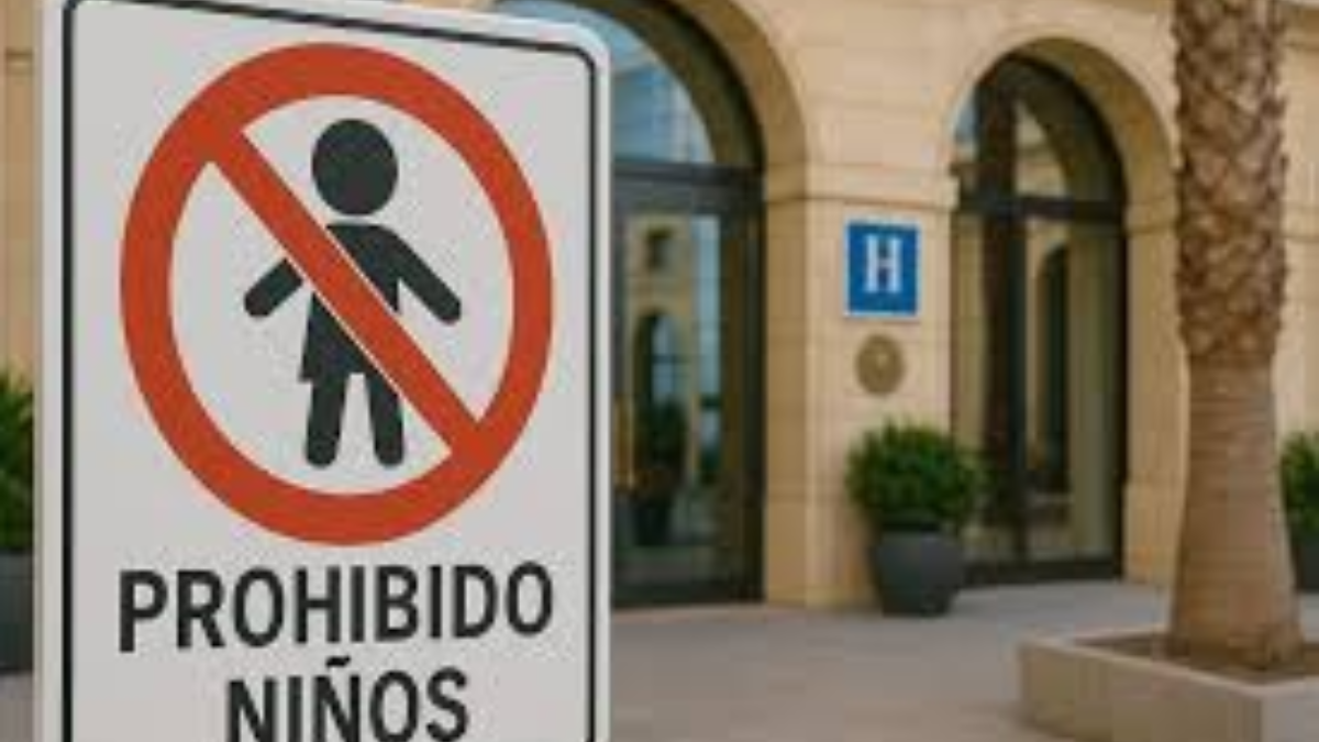 Crece la moda de espacios sin niños.