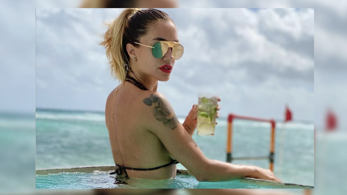 Claudia Ciardone derritió Instagram con una foto en Colaless