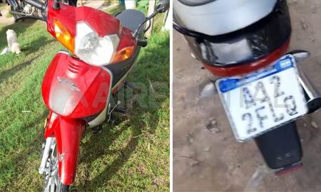 Brutal asalto a un cajero de supermercado: le robaron la moto Brutal asalto a un cajero de supermercado: le robaron la moto