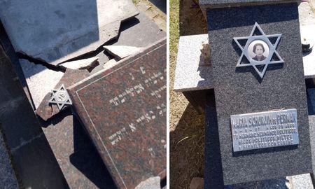 Así fueron encontradas varias tumbas dentro del predio. Así fueron encontradas varias tumbas dentro del predio.