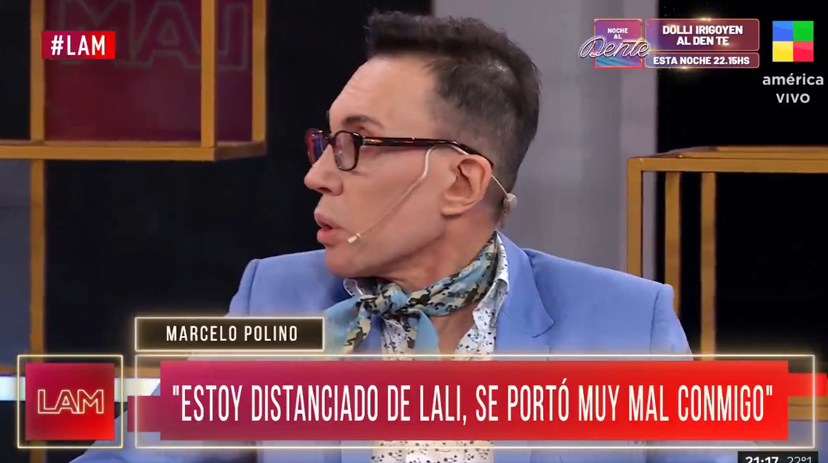 Marcelo Polino habló de las malas actitudes que tuvo Lali Espósito con él y Nacha Guevara. Marcelo Polino habló de las malas actitudes que tuvo Lali Espósito con él y Nacha Guevara.