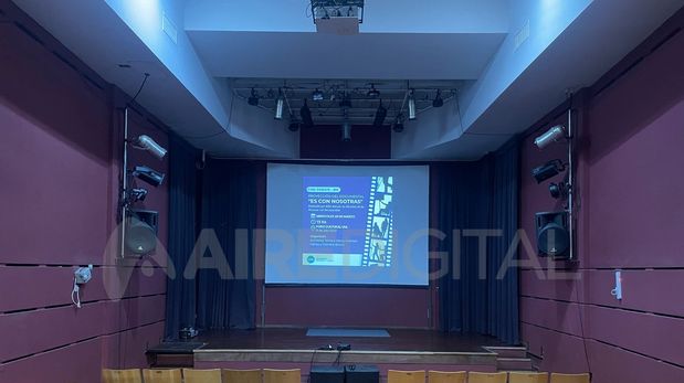 La proyección se hizo este miércoles en el Foro Cultural de la UNL.