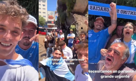 Santi Maratea: fue a limpiar el Obelisco después de los festejos de la Selección Santi Maratea: fue a limpiar el Obelisco después de los festejos de la Selección
