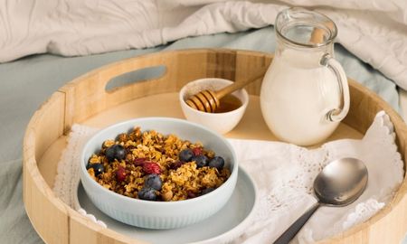 Cinco opciones de desayunos sin harinas. Cinco opciones de desayunos sin harinas.